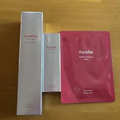 Aurelie スキンケアセット 美容液 化粧水 フェイスマスク 未使用