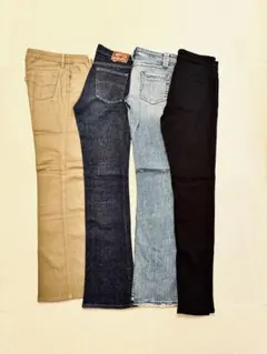 デニム●まとめ売り●リーバイス、シマロン、ハドソン、UNIQLO●28〜29㌅