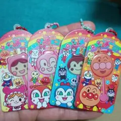 アンパンマン ペロペロチョコ アクリルキーホルダー 4種セットのサムネイル
