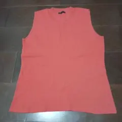 ノースリーブ ニットトップス