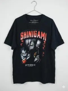 00s DEATH NOTE 死神T フェード ボロ XL 墨黒　Y2Kのサムネイル