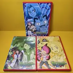 新品ケース交換済み　ポケットモンスターXY DVD 3巻セット 6.7.8