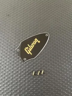 Gibson FlyingVギブソン フライングV トラスロッドカバー黒ゴールド