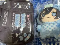 鮫升コモリ アニメイトオンリーショップ　ぬいぐるみキーホルダー　ぬいぐるみポーチ