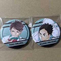 ハイキュー　コレクション缶バッジ　コレ缶　第1弾　岩泉一　及川徹