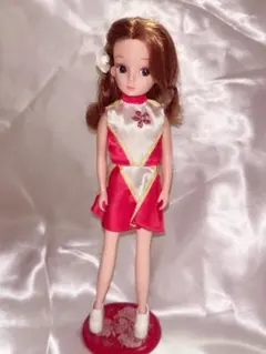20年以上前=リカちゃん赤ドレス 20年以上前=リカちゃん赤ドレス - メルカリ