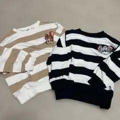 トムとジェリー ストライプ トレーナー 9号 7号