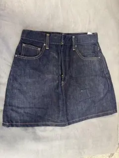 SLY JEANS ダークデニム ミニスカート