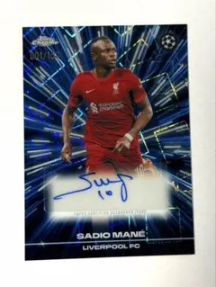 サディオ・マネ Topps Chrome 直筆サイン001/150 リヴァプール
