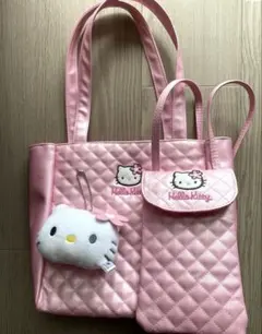 サンリオくじ キティ ピンクキルト セット