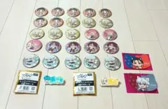 カリスマ　ホログラム缶バッジ　ネームバッジ　ステッカー　29個セット