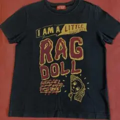 Levi's REDTAB リーバイスTシャツ　RAG DOLL ブラック