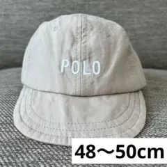 Polo ベビーキャップ ベージュ 48〜50cm