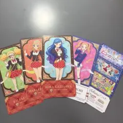アイカツ ドリームアカデミー チケットライクコレクション5枚セット