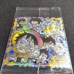 ワンピース大海賊シールウエハース10弾SW10-01モンキー・D・ルフィUSGR