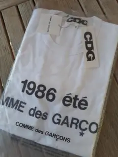 白サイズS正規品新品未使用CDGcdgコムデギャルソン1986ete Tシャツ 