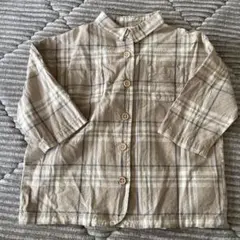 tete a tete チェック柄シャツ 90