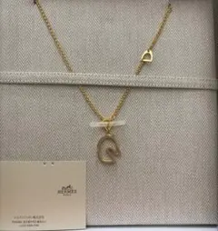 HERMES エルメス トネールネックレス ホワイトクリーム - メルカリ