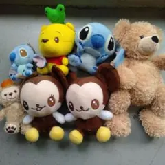 【ディズニー】プーさん スティッチ ぬいぐるみセット スティッチとプーさん ぬいぐるみセット - メルカリ