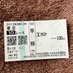 2026年最新】キズナ 馬券の人気アイテム - メルカリ
