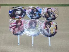 戦国BASARA うちわ 伊達政宗　真田幸村　石田三成　徳川家康　明智光秀 戦国BASARA うちわ 伊達政宗 真田幸村 石田三成 徳川家康 明智光秀