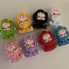 スカルパンダ 立体デコパーツ