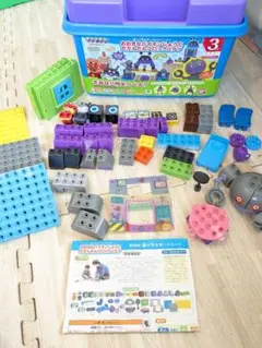 エコメルカリ便☆おおきなバイキンじょうとだだんだんブロックバケツ