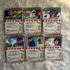 なつめさんち 全国タワーコラボ グリーティングバトルカード6枚セット