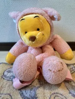 곰돌이 푸 ピンク着ぐるみ リュックサック