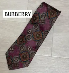 Burberrys シルク100% 総柄ネクタイ ペイズリー