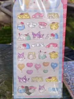 【正規品】サンリオキャラクター　アクリルシール　クリスタルシール　中国ライセンス