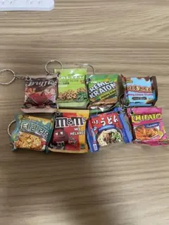 ミニチュア食品キーホルダーセットまとめ売り
