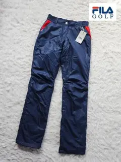 【新品】フィラゴルフ　中綿パンツ　ネイビー