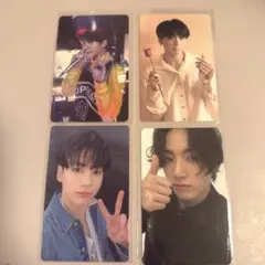 【公式】BTS 防弾少年団 ジョングク Memories トレカ 4枚セット