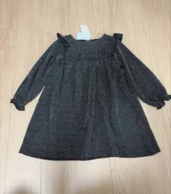 新品未使用　ミラーベイmirrorbae ラメワンピース　120
