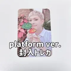 【platform】ATEEZ ミンギ outlaw トレカ 白衣装