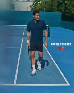 フェデラー　テニスウェア上下セット フェデラーテニスウェア上下セット