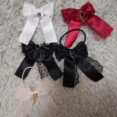 リボンヘアアクセサリーセット【送料込】