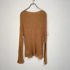 【STYLEMIXER】　ニット　長袖　F　サイズ　ブラウン