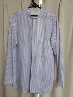 STUDIO NICHOLSON ストライプ長袖シャツ S