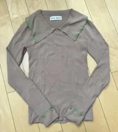 【TINA:JOJUN】襟付きニット　ティーナジョジュン　長袖ニット