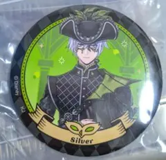 ツイステ シルバー 缶バッジ