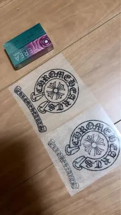 CHROME HEARTS アイロンプリントシート 2枚セット