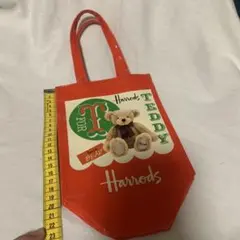 Harrods テディベアデザイン バッグ イギリス