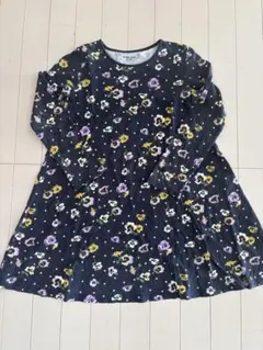 【GLOBAL WORK】フラワープリント ワンピース ！