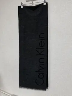Calvin Klein ブラック マフラー