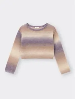 gu ライトヘアリーグラデーションセーター s