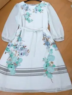 ★新品・未使用★ スーナウーナ あじさい ワンピース 40サイズ