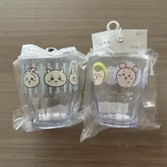 ちいかわ クリアプラカップ コップ うさぎ ハチワレ モモンガ シーサー 古本屋