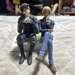 名探偵コナン　ちょこのせ　プレミアムフィギュア安室透　萩原　セットのサムネイル